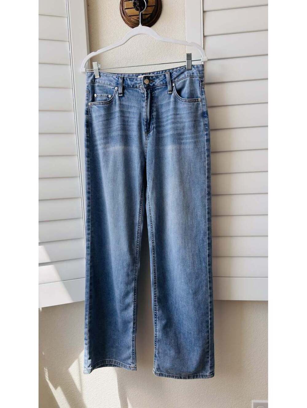 OAT New York Cloud Luxe Wide Leg Jeans Size 4/27